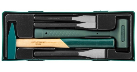 AG010026SP Набор молотков и зубил, 5 предметов (ложемент)