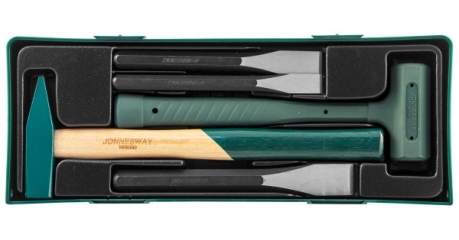 AG010026SP Набор молотков и зубил, 5 предметов (ложемент)