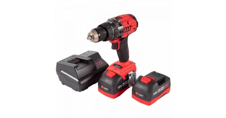 MIGHTY SEVEN Аккумуляторная дрель-шуруповерт 18 В, ударная, кейс, DH-101A