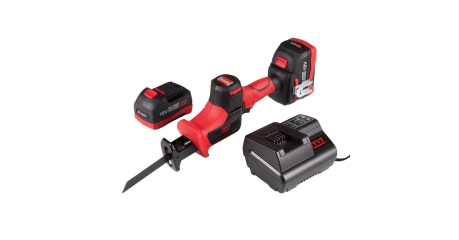 Аккумуляторная пила сабельная 18 В 4 предмета кейс MIGHTY SEVEN DRS-102A