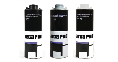 Антигравийное покрытие в евробаллоне под насадку 1 л JETA PRO 5521