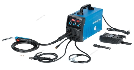 Аппарат сварочный инверторный NORDBERG WMI201 (MIG+MMA, 220V)
