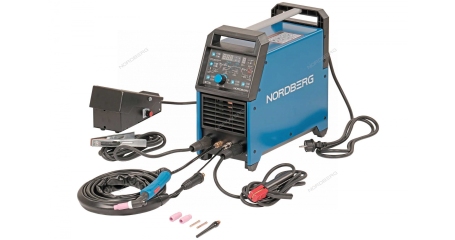 Аппарат сварочный инверторный TIG+MMA 220 В NORDBERG WT201
