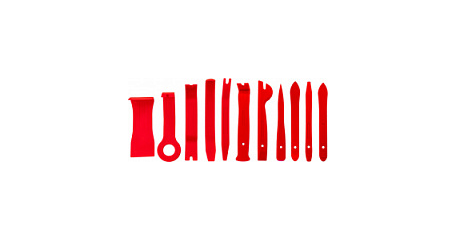 Набор приспособлений для демонтажа декоративных панелей салона автомобиля Thorvik AURTS11 , 11 предметов