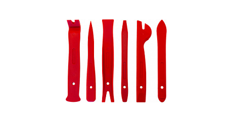 Набор приспособлений для демонтажа декоративных панелей салона автомобиля Thorvik AURTS6 , 6 предметов