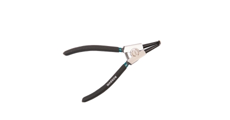 Щипцы для стопорных колец ROSSVIK PC07RZ (7", разжим загнутый)