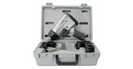 Ударный прямой пневмогайковерт c набором головок Sumake ST-5561K