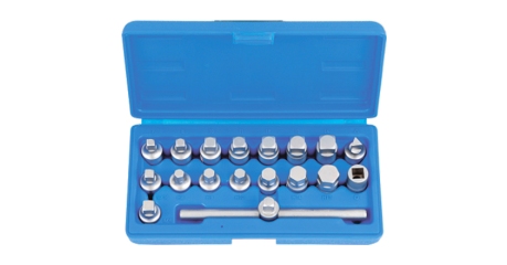 Licota ATA-0401 Набор головок для отворачивания масляных пробок 18 пр.