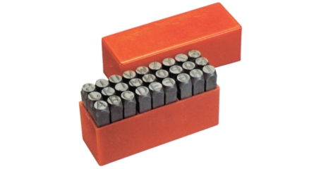 Licota ATF-5115A-8.0 Набор клейм буквы 8 мм CrMo