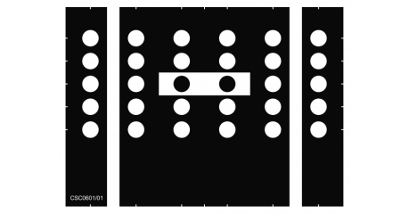 Мишень калибровочная Autel ADAS, CSC0601/01, для систем предупреждения о сходе с полосы VW, для MA60