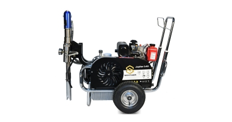 Безвоздушный дизельный окрасочный аппарат SCHTAER JUPITER 14 D