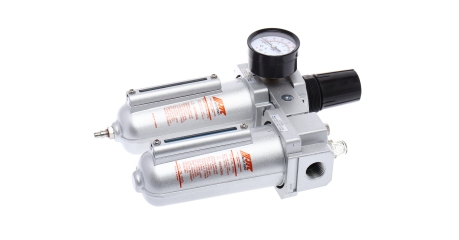 Блок подготовки воздуха JTC 7264 (лубрикатор, осушитель, 1/2", металл. переключ., 285PSI, 4000 л/мин)