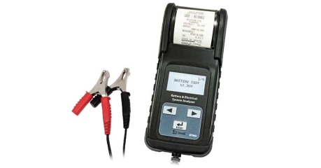 BT900 Прибор для проверки АКБ c четырёхстрочным дисплеем и принтером.