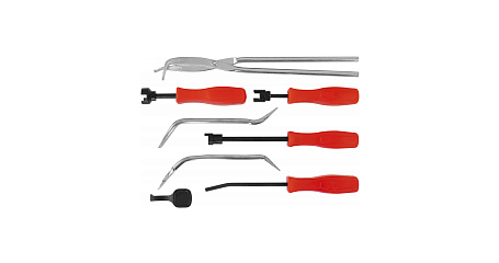 BTS Набор инструментов для обслуживания тормозных механизмов, 8 предметов