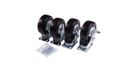 Ремкомплект для тележки инструментальной ПРИМА", комплект колес, 4 шт МАСТАК 529-00004"""