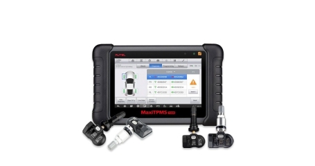 Сканер диагностический Autel MaxiTPMS TS608, OBD2, Bluetooth, 4 датчика TPMS, в комплекте