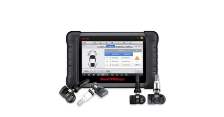Сканер диагностический Autel MaxiTPMS TS608, OBD2, Bluetooth, 4 датчика TPMS, в комплекте