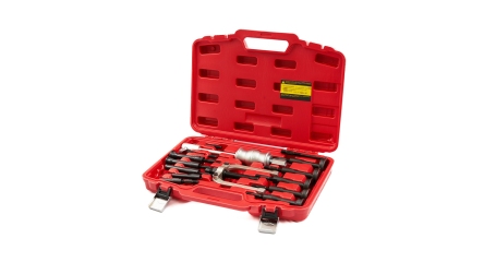 Cъемник внутренних подшипников цанговый с обратным молотком ROSSVIK ST154 (8-58 мм)