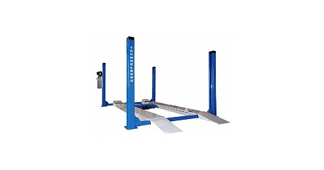 Подъемник четырёхстоечный Trommelberg TST455CWA с комплектом для развал-схождения (5 т)