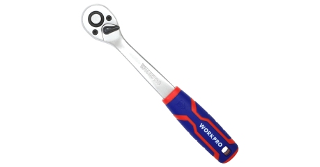 Ключ трещоточный 1/4" (45 зубов) WP271007 WORKPRO