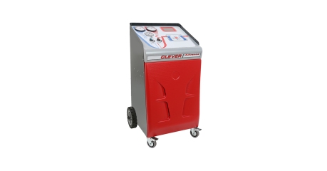 CLEVER ADVANCE BASIC- установка для заправки кондиционеров, автомат, блокировка весов