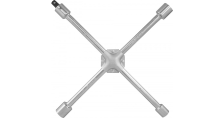 Ключ баллонный крестообразный, усиленный Thorvik, CRTW40AD с переходником 19ммХ1/2