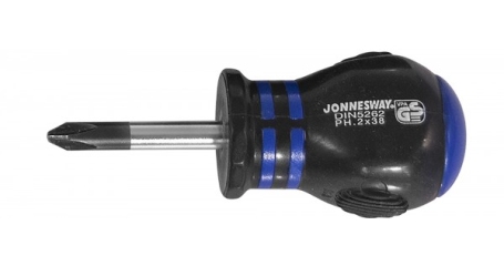 D03P238 Отвертка стержневая крестовая HERCULES, PH2х38 мм