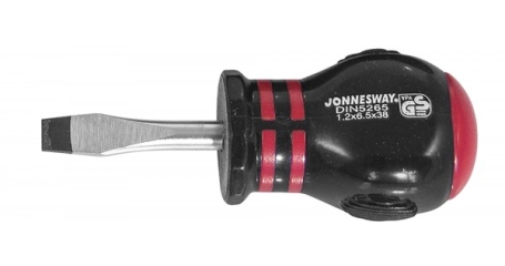 Отвертка стержневая шлицевая D03S638, HERCULES, SL6.5х38 мм