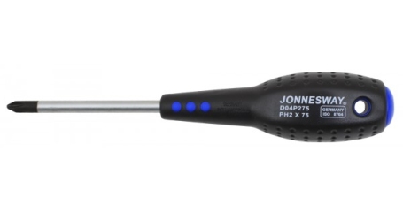 D04P275 Отвертка стержневая крестовая FULL STAR, PH2х75 мм