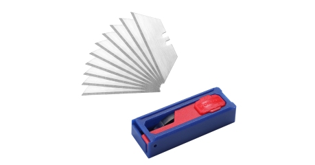 Лезвия SK5 10шт стандартные для ножа универсального в проф чехле WP213002 WORKPRO