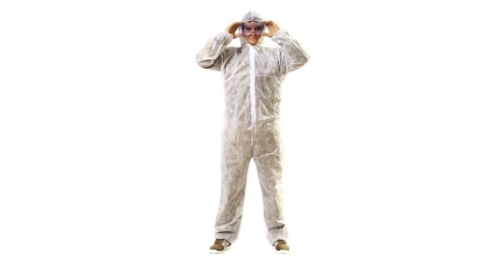 GARWIN PRO 70-7060 Комбинезон одноразовый защитный с капюшоном, спанбонд XXL/XXXL 60г/м2 (50-60 рр)