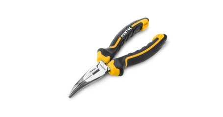 Длинногубцы RUNTEC RT-PLR03160 изогнутые,160 мм