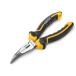 Длинногубцы RUNTEC RT-PLR03160 изогнутые,160 мм