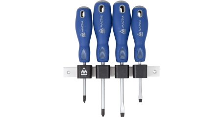 Набор отверток с держателем, 4 предмета МАСТАК 04-4RB
