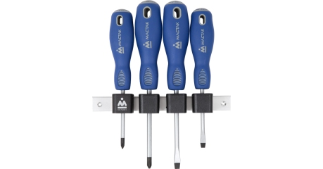 Набор отверток с держателем, 4 предмета МАСТАК 04-4RB