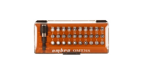 Набор вставок-бит Ombra OMT31S 31 предмет