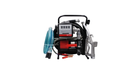 DCTP60ST 12V - Переносной комплект для ДТ и керосина 12В счетчик пистолет 60 л/мин Petropump PP330003