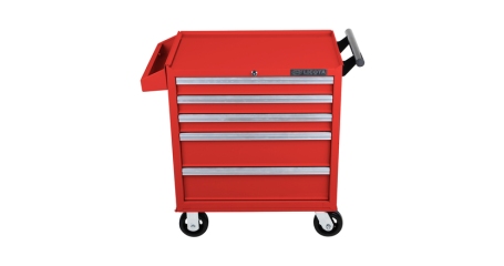 Licota AWX-2602R-R Тележка инструментальная, 5 полок, красная