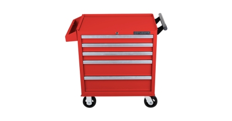 Licota AWX-2602R-R Тележка инструментальная, 5 полок, красная