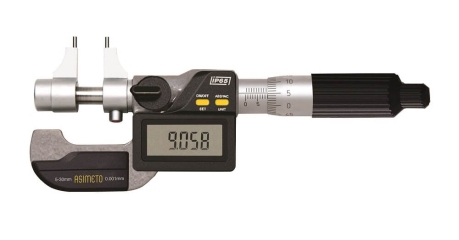 ASIMETO 207-05-0 Двухточечный микрометрический нутромер цифровой 0,001 мм, 100-125 мм, IP65