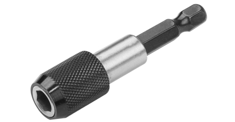 Держатель вставок (бит) 1/4" 60 мм с фиксатором для шуруповерта TOLSEN TT77863