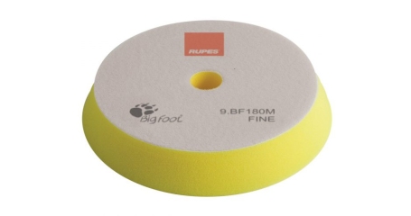 Диск полировальный RUPES 9.BG180M, жёлтый, 150/165х15 мм