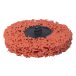 Диск зачистной объемный MIRKA,быстросъемный,керам зерно,50х15 мм,оранжевый