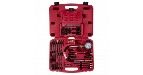 Дизельный компрессометр МАСТАК 120-12170, 0-70 атм, кейс, комплект адаптеров