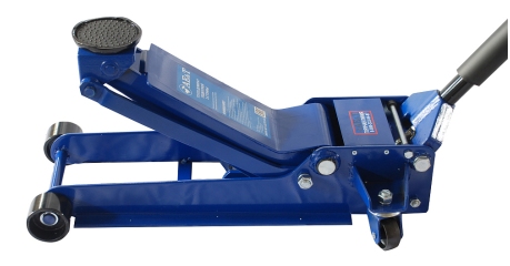 Домкрат подкатной AE&T T31533 профессиональный низкий двухнасосный