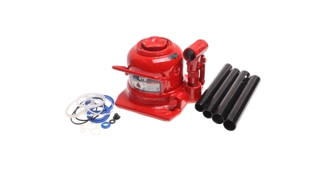 Домкрат бутылочный низкопрофильный 2-х плунжерный GTE-TH810002 (10 т, 125-215 мм)