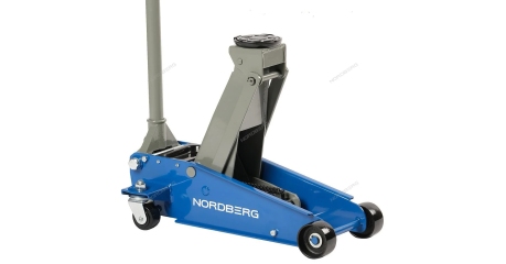 Домкрат подкатной 3 тонн 120-450 мм с резиновой насадкой NORDBERG N32030