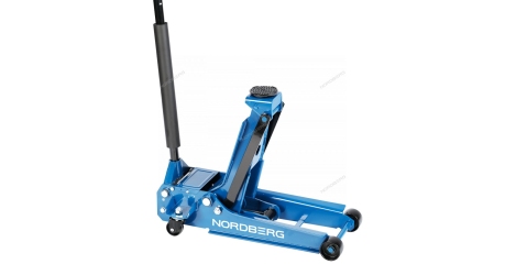 Домкрат подкатной грузоподъемность 3,5 тонн подъем 98-535 мм NORDBERG N3204