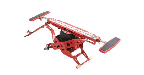 Мобильный подкатной ножничный пневмоподъемник ASTRA MICROLIFT AR100.4