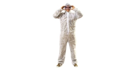 GARWIN PRO 70-7030 Комбинезон одноразовый защитный с капюшоном, спанбонд XXL/XXXL 30г/м2 (50-60 рр)
